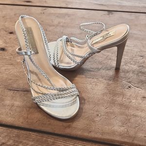 3 for $20 Silver strappy sandals